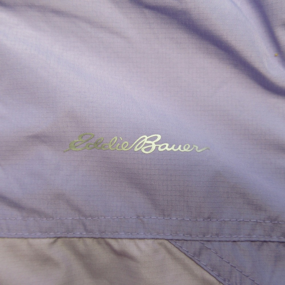Eddie Bauer Jacket Kids XS 5/6 Purple Hooded Waterproof Removable Liner 3in1 NEW - Picture 6 of 14